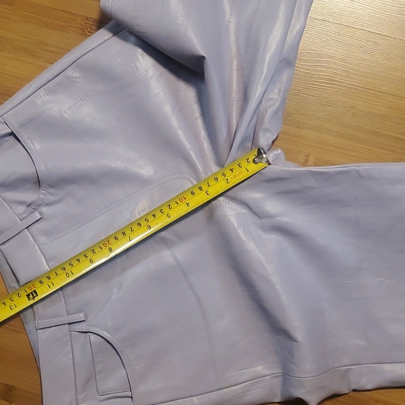 Rotate faux leather trousers sz us 4 - Picture 6 of 7